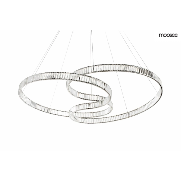 MOOSEE lampa wisząca WAVE 160A chrom