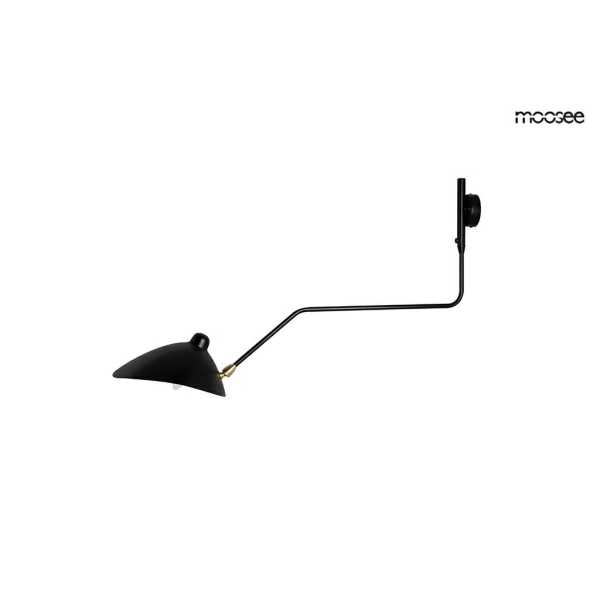 MOOSEE lampa ścienna RAVEN  - aluminium, stal węglowa