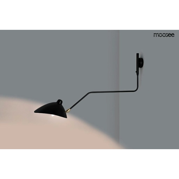 MOOSEE lampa ścienna RAVEN  - aluminium, stal węglowa