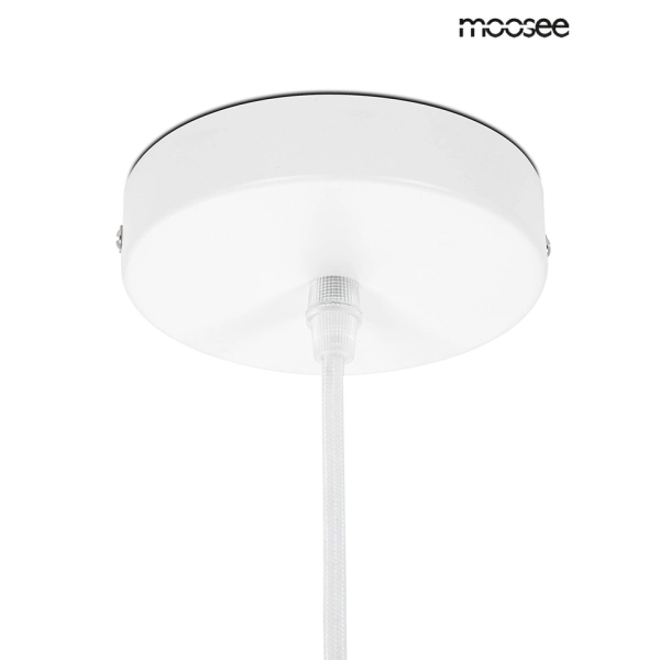 MOOSEE lampa wisząca NEST 30 biała