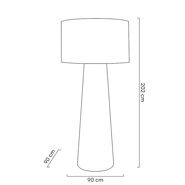 MOOSEE lampa podłogowa KAS 200