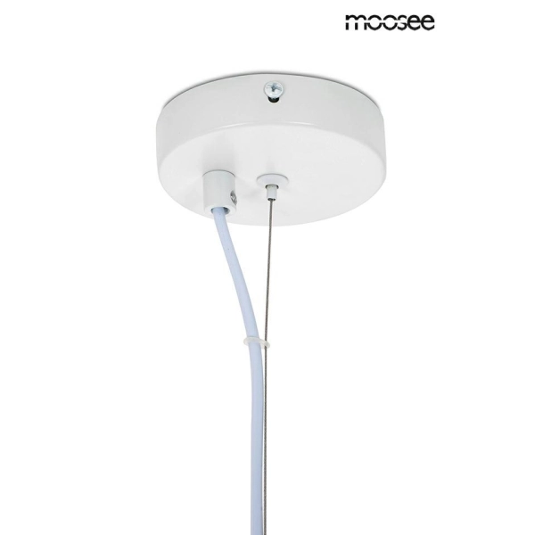 MOOSEE lampa wisząca NEST 40 biała