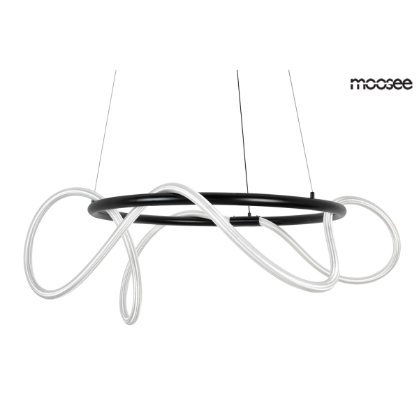 MOOSEE lampa wisząca SERPIENTE 60 czarna