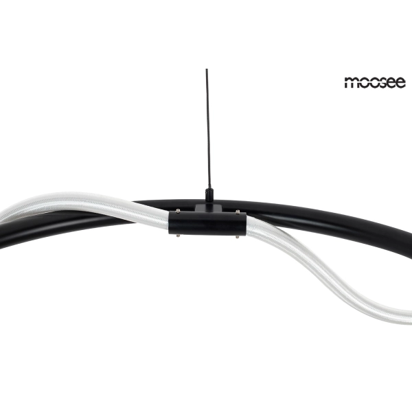 MOOSEE lampa wisząca SERPIENTE 60 czarna