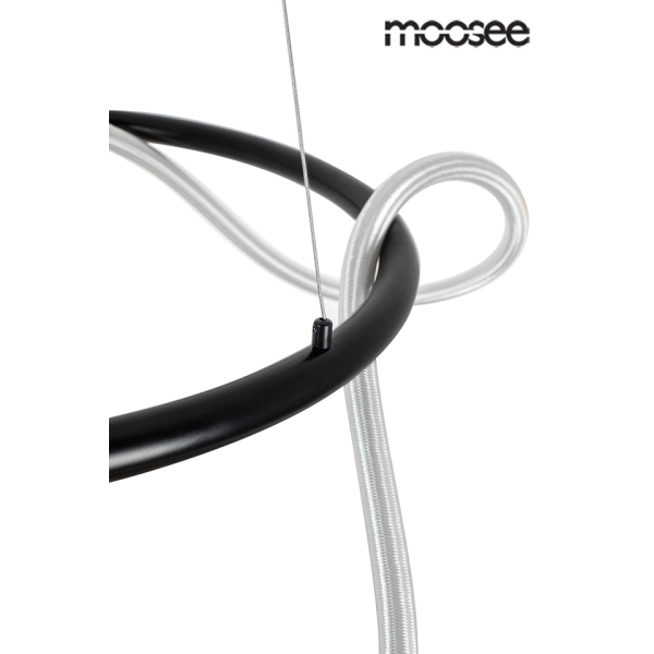 MOOSEE lampa wisząca SERPIENTE 60 czarna