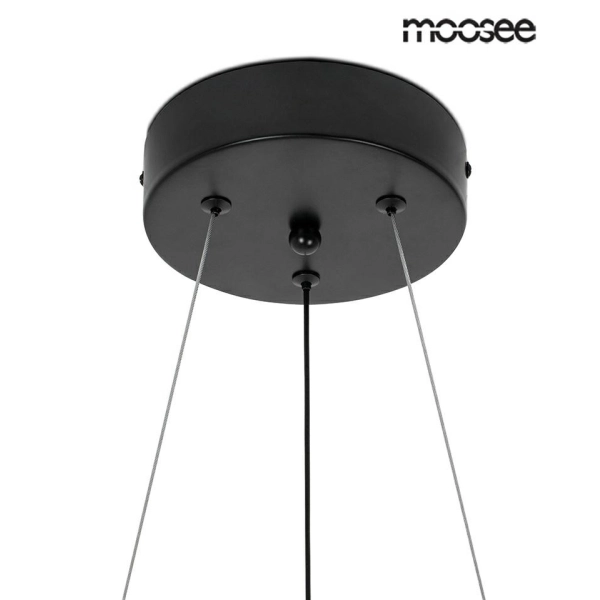 MOOSEE lampa wisząca SERPIENTE 60 czarna