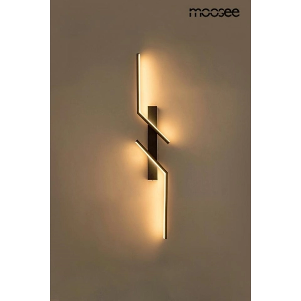 MOOSEE lampa ścienna MAISON 60 czarna