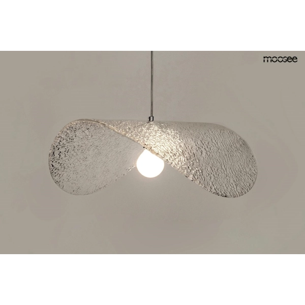 MOOSEE Lampa wisząca CAPELLO FI 80 clear