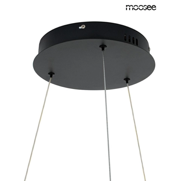 MOOSEE lampa wisząca GARDENS 70 czarna