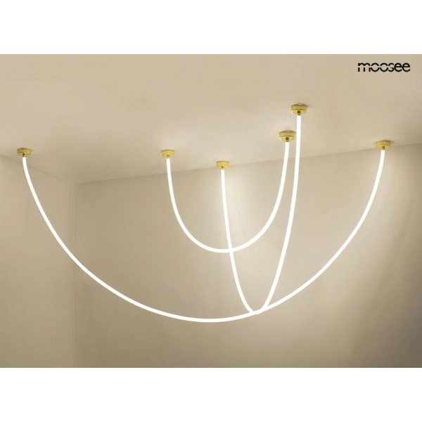 MOOSEE lampa wisząca LASSO 300 Smart      złota