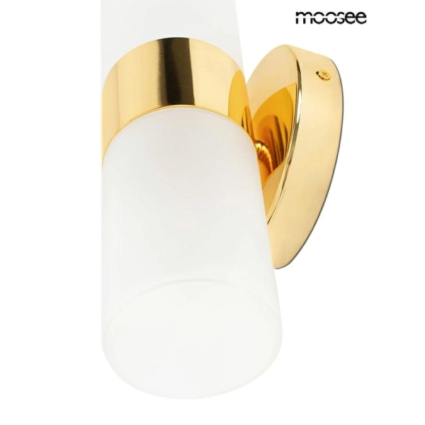 MOOSEE lampa ścienna TUBS złota