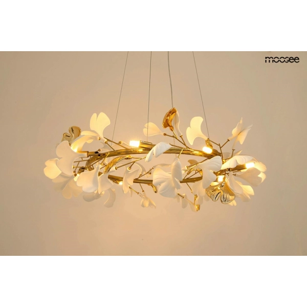 MOOSEE lampa wisząca FLORA 80 złota