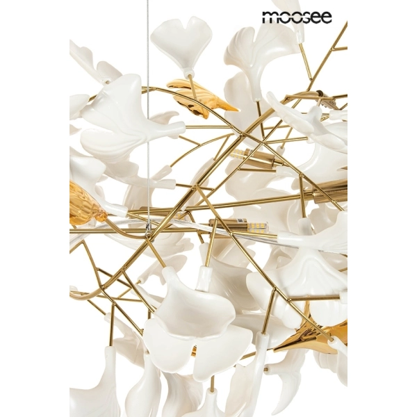 MOOSEE lampa wisząca FLORA 250 PP złota