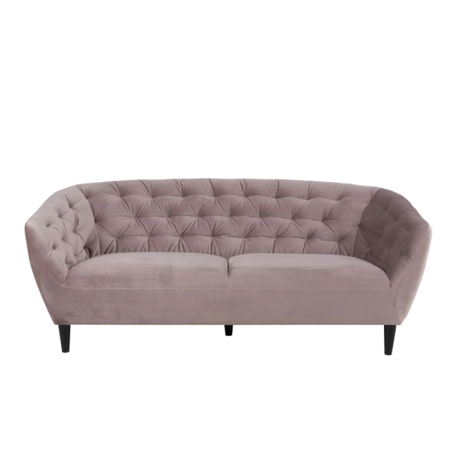 Sofa 3osobowa Ria Velvet dusty rose