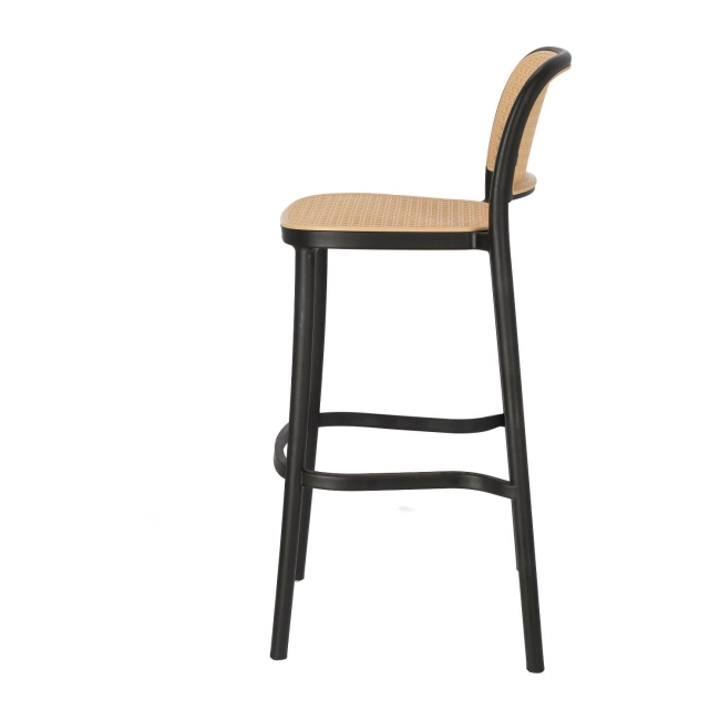 Krzesło barowe Antonio czarne