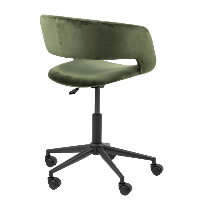 Fotel biurowy na kółkach Grace VIC fores t green