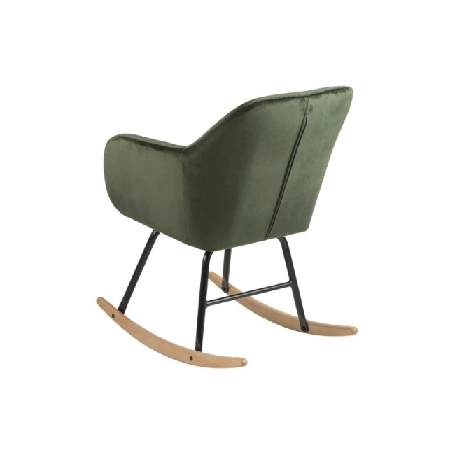 Krzesło bujane Emilia VIC forest green