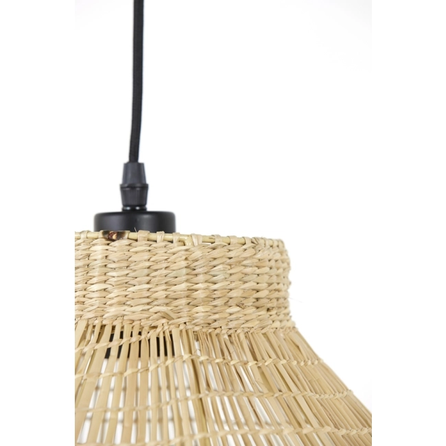 Lampa wisząca Latika 45x30 cm naturalna