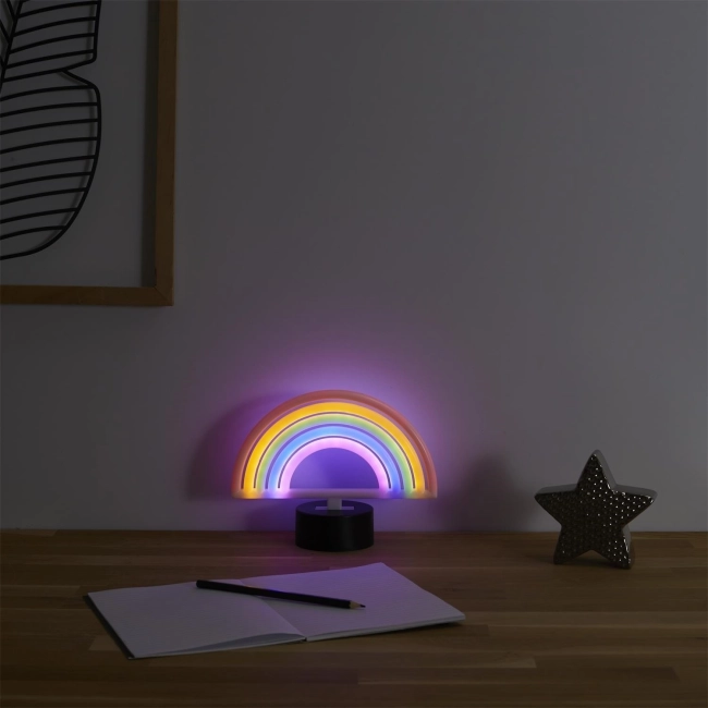 Lampa LED Rainbow z efektem neonu