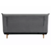 SOFA SPIKE II VELVET SZARY TAP. 139 / BUK