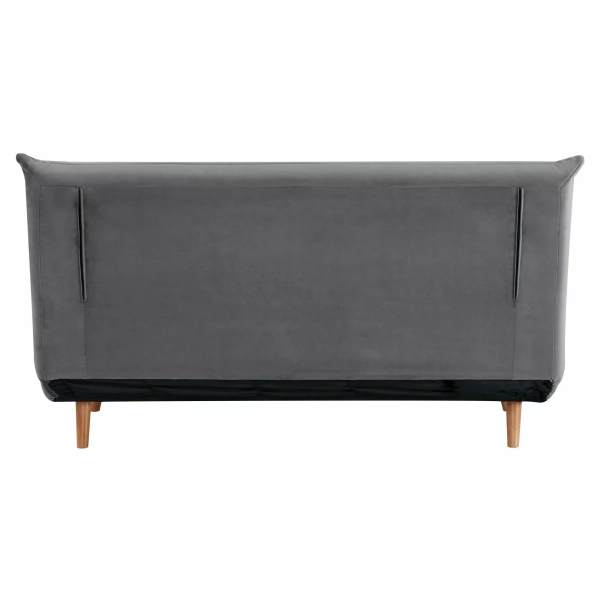 SOFA SPIKE II VELVET SZARY TAP. 139 / BUK