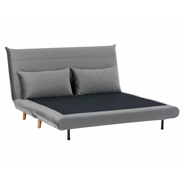 SOFA SPIKE II VELVET SZARY TAP. 139 / BUK