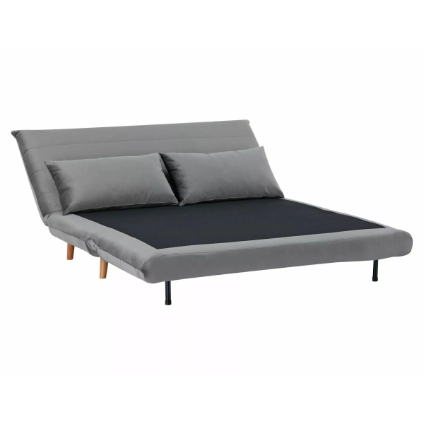 SOFA SPIKE II VELVET SZARY TAP. 139 / BUK