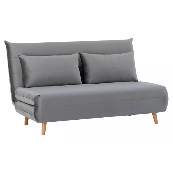 SOFA SPIKE II VELVET SZARY TAP. 139 / BUK