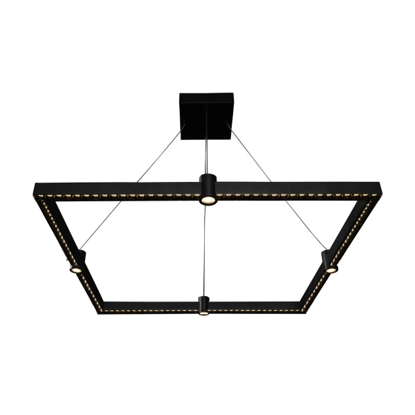 Ledowa Lampa wisząca Diamante No.1 P1 67cm czarna