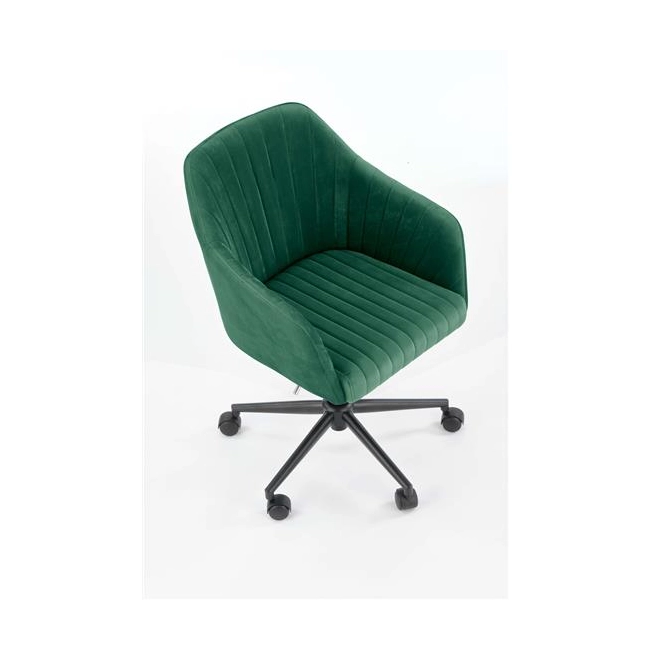 FRESCO fotel młodzieżowy ciemny zielony velvet (1p=1szt)-113790
