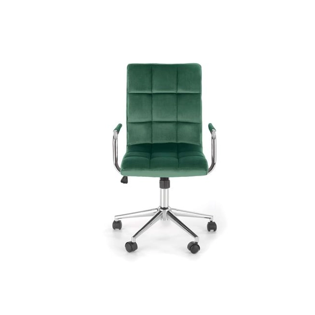 GONZO 4 fotel młodzieżowy ciemny zielony velvet (1p=1szt)-113899