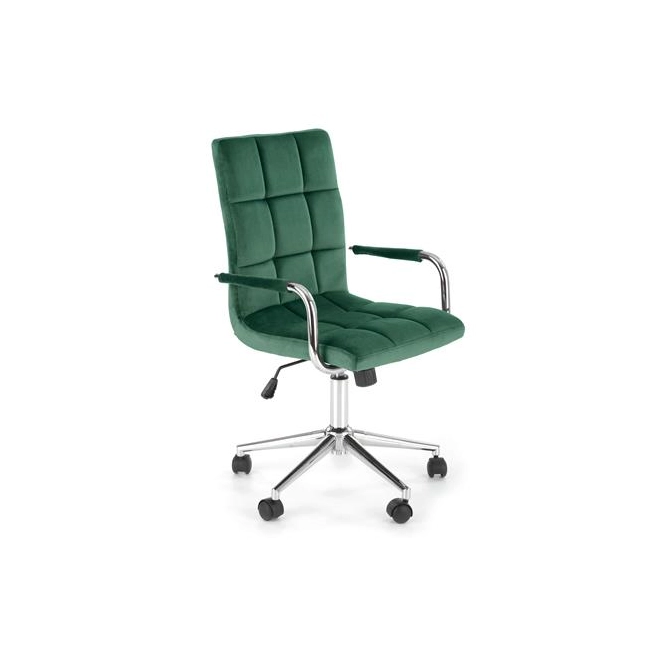 GONZO 4 fotel młodzieżowy ciemny zielony velvet (1p=1szt)-113902