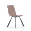 K280 krzesło brązowy / czarny (2p=4szt)-114974