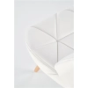 K281 krzesło biały / buk (1p=2szt)-114986