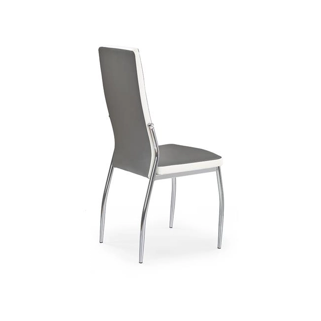 K210 krzesło popiel / biały (1p=4szt)-114790