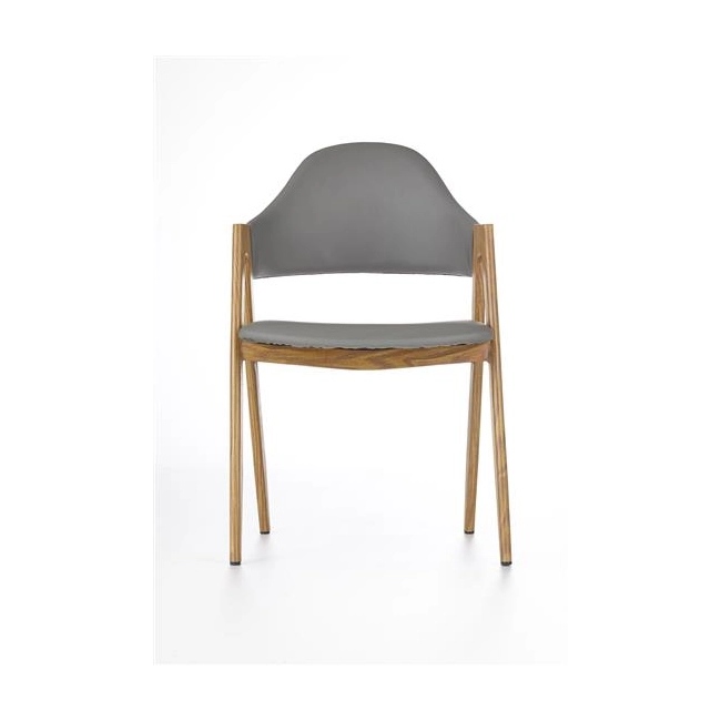 K247 krzesło popiel-dąb miodowy (1p=2szt)-114866