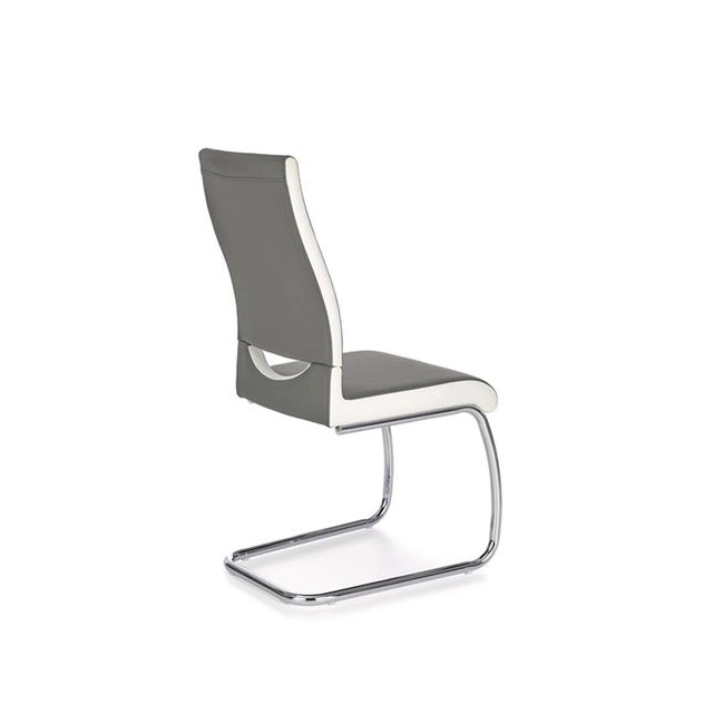 K259 krzesło popiel / biały (2p=4szt)-114878