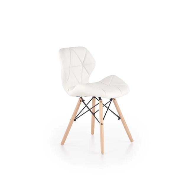 K281 krzesło biały / buk (1p=2szt)-114980