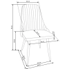 K285 krzesło beżowy (1p=4szt)-115046