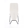 K300 krzesło tył - biały, przód - popiel, stelaż - super grey (2p=4szt)-115162
