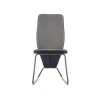 K300 krzesło tył - czarny, przód - popiel, stelaż - super grey (2p=4szt)-115171