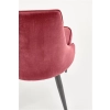 K365 krzesło bordowy (1p=2szt)-115492