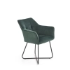 K377 krzesło ciemny zielony (1p=2szt)