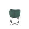 K377 krzesło ciemny zielony (1p=2szt)-115668