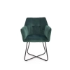 K377 krzesło ciemny zielony (1p=2szt)-115677