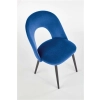K384 krzesło granatowy (1p=4szt)-115794