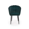 K386 krzesło ciemny zielony (1p=2szt)-115859