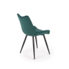 K388 krzesło ciemny zielony (1p=4szt)-115915
