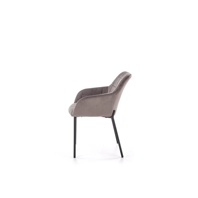 K305 krzesło czarny / popielaty (1p=2szt)-115183