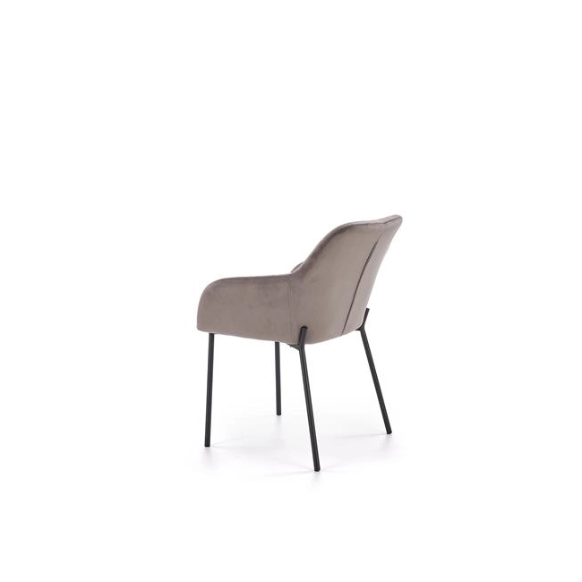 K305 krzesło czarny / popielaty (1p=2szt)-115184